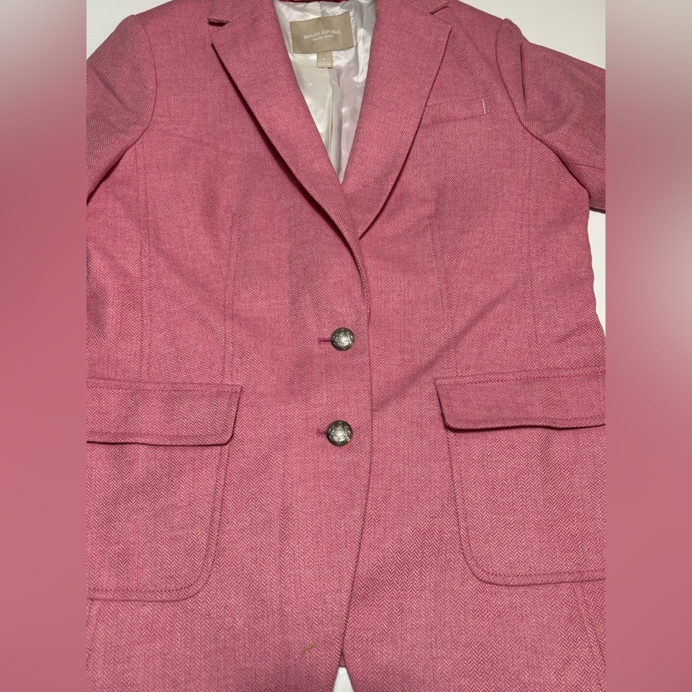 Banana Republic Women's Blazer in Pink - Picture 3 of 8